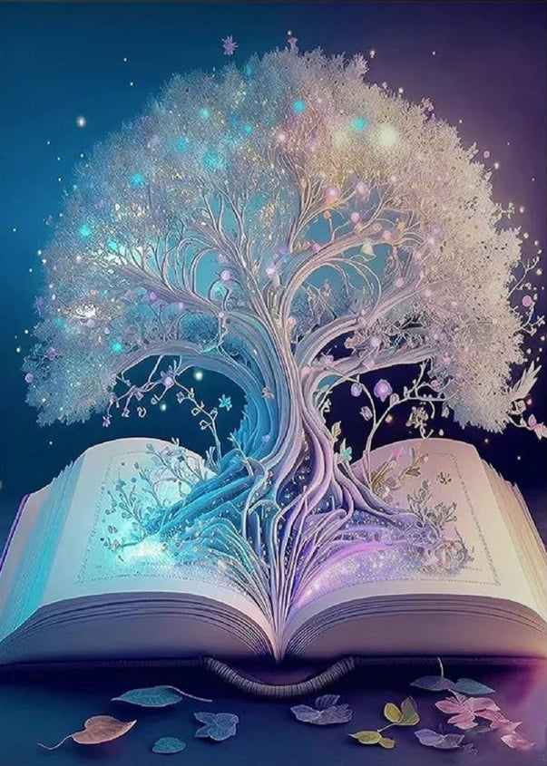 📖 Broderie Diamant - L'Arbre de la Connaissance