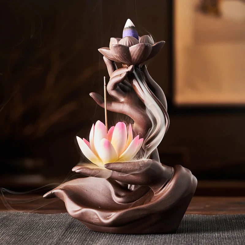 🌸 Encensoir "Offrande du Lotus"